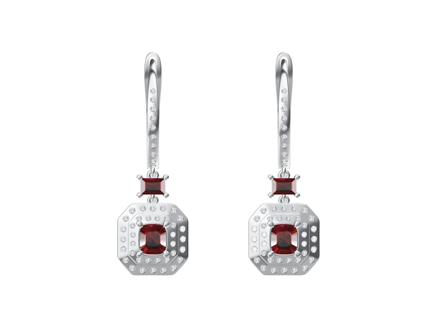 DBES-E3201446 Princess Square Ear Hooks