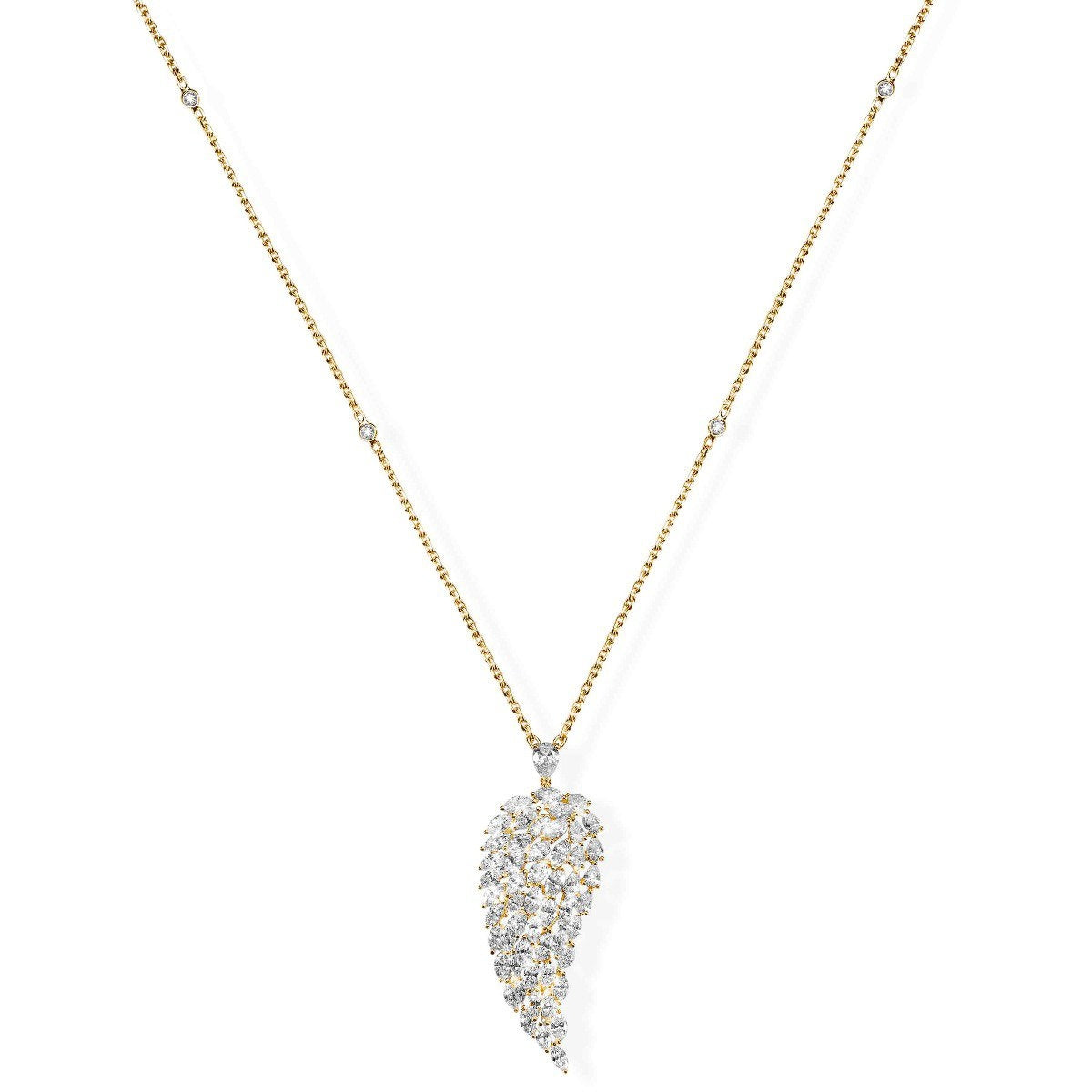 MSK-5785 Feather Pendant