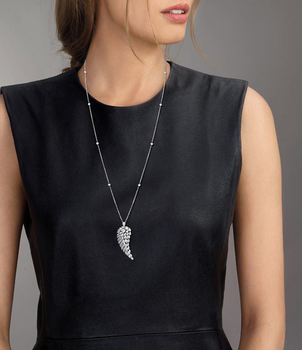MSK-5785 Feather Pendant