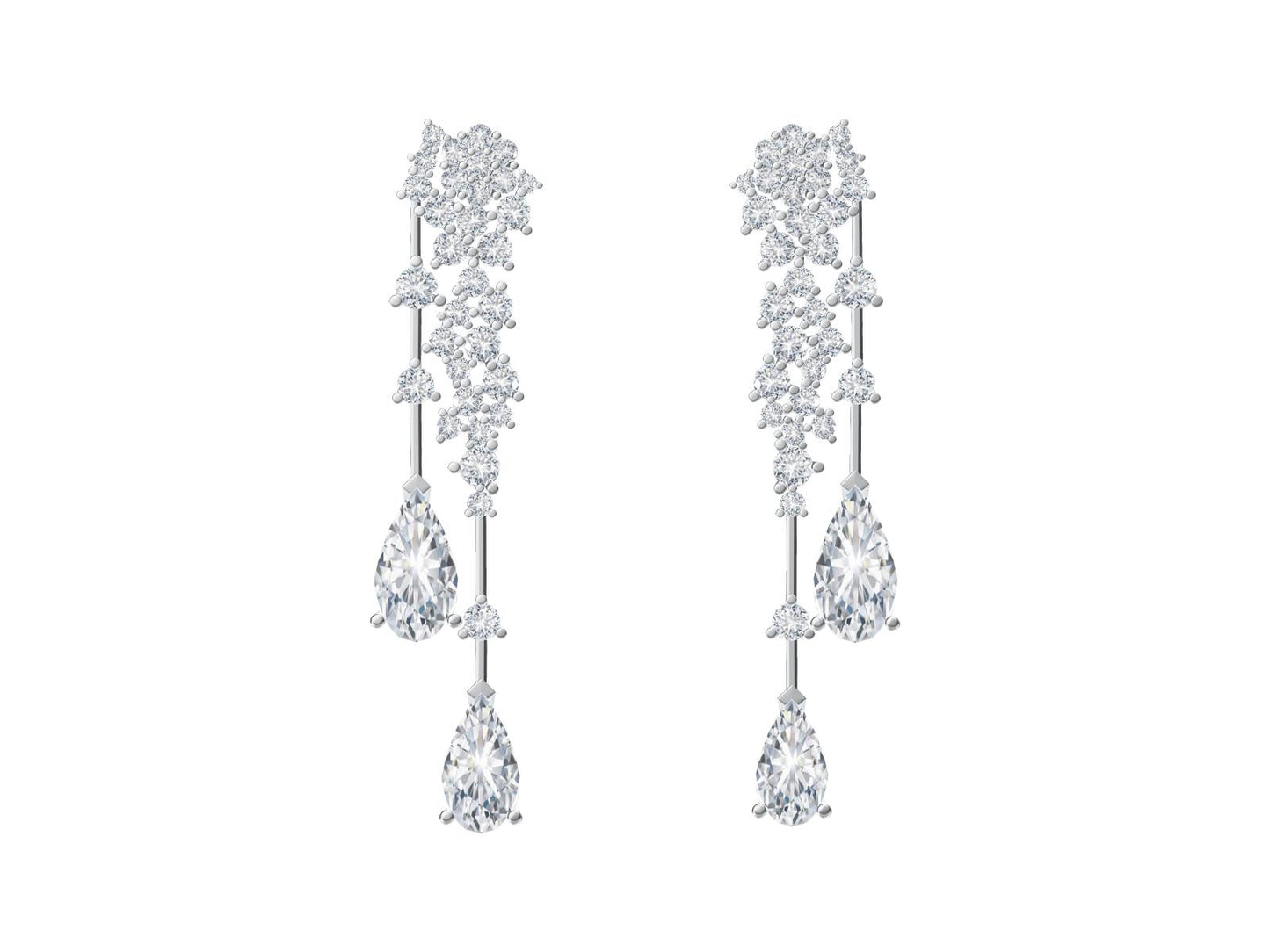 DBES-E8054024 water drop earrings