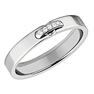 SM-082560 Slash with diamond narrow version guest version ring