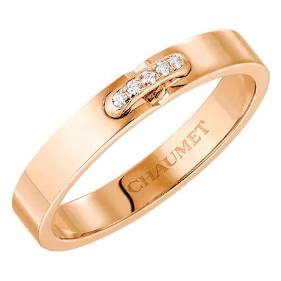 SM-082560 Slash with diamond narrow version guest version ring