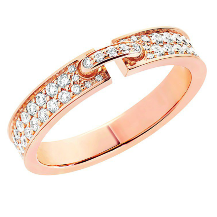 SM-083605 3.9 wide inclined rod dense stone wide arm straight ring