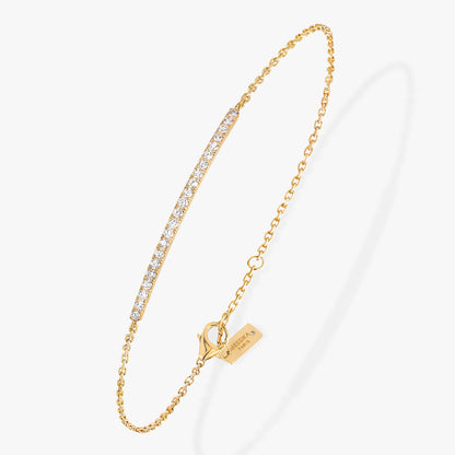 MSK-05446 straight line long bracelet