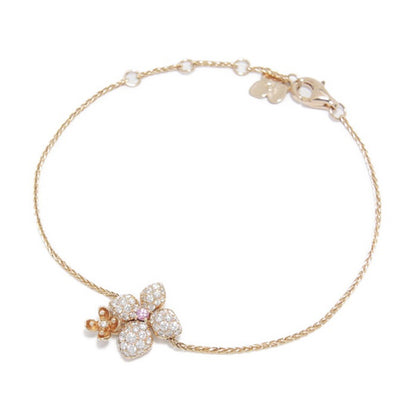 SM-083525 Hydrangea Full Diamond Bracelet