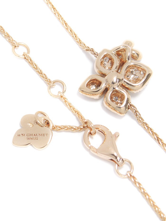 SM-083525 Hydrangea Full Diamond Bracelet