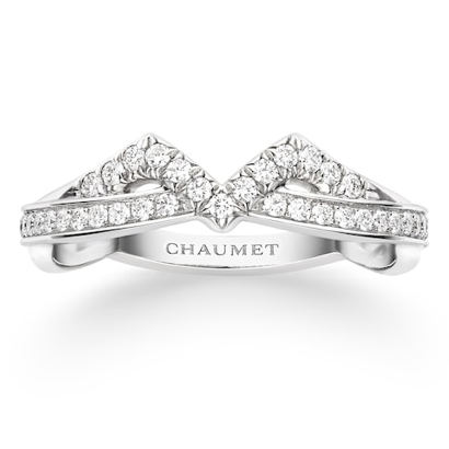SM-083761V curved pointed cross bar ring