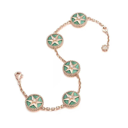 DA-JRDV96537 12mm eight-pointed star star disc bracelet
