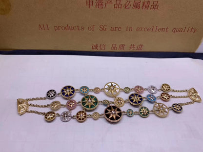 DA-JRDV94011百茫星圆盘手链