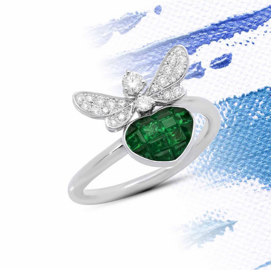 SM-531949 Infinity Butterfly Ring