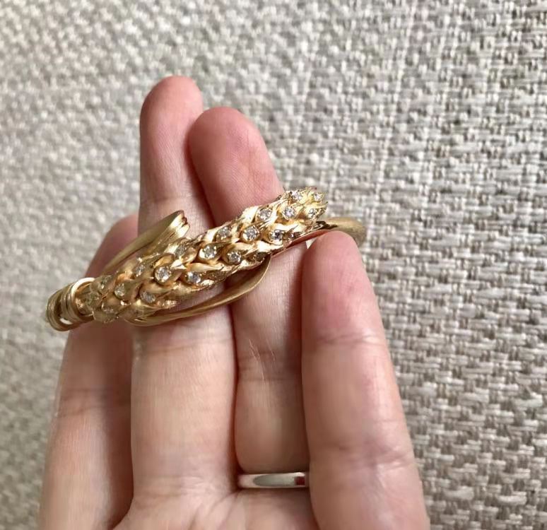 SM-705570 wheat ear bracelet