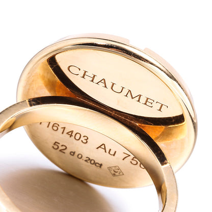 SM-081734 round treasure, light gold arm, surrounding stone