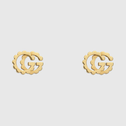 GC-481677 11.6x8.8mm金珠字母双G耳钉