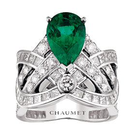 SM-082378 Curved ring, colorful treasure