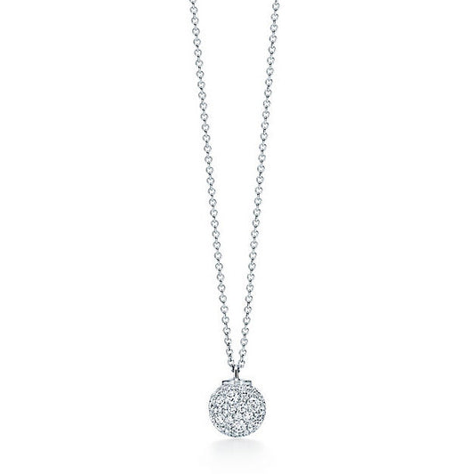 TIF60450757 diamond ball pendant