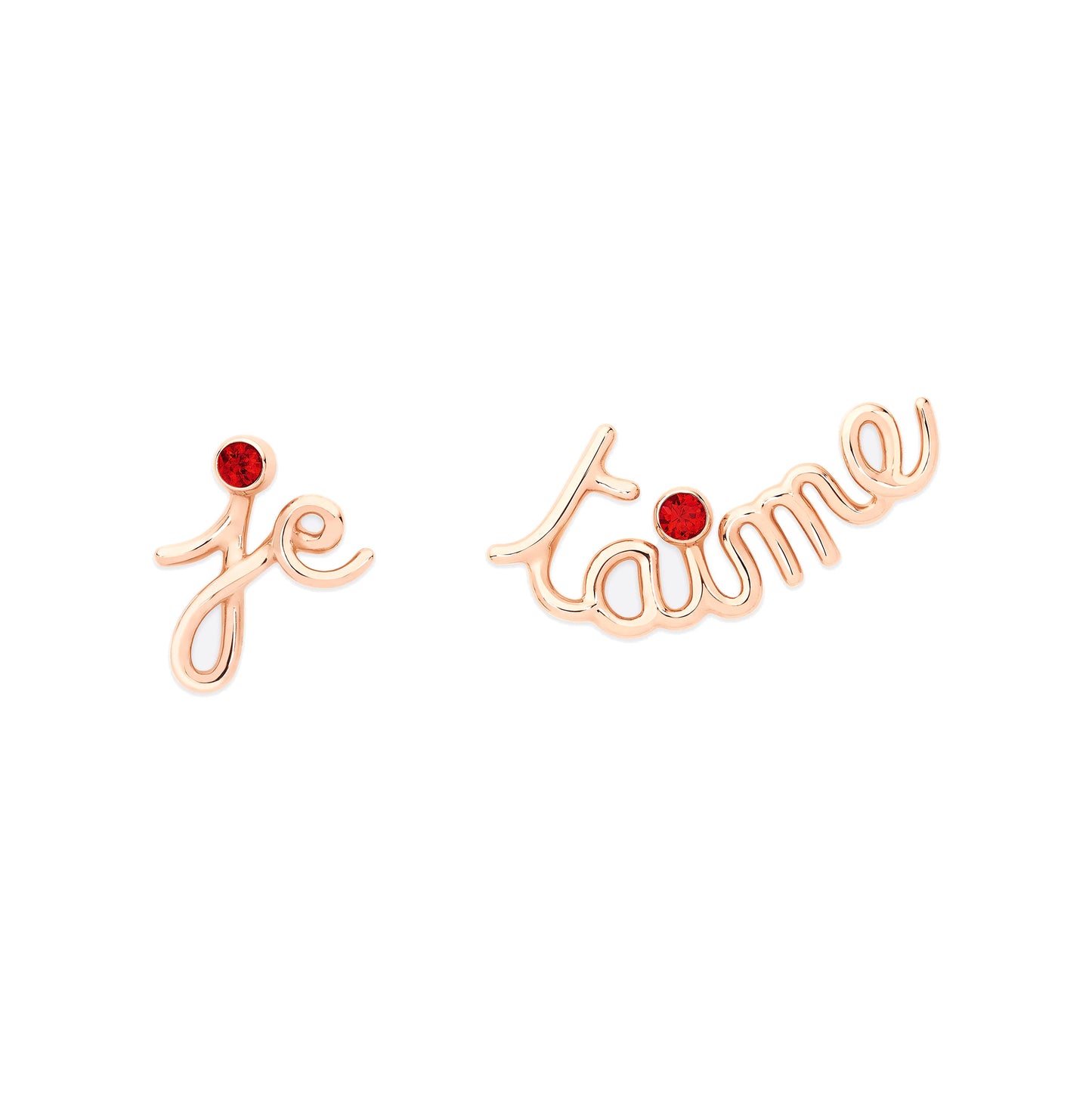 DA-JOUI95037 letter earrings