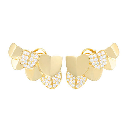 FD8J0227A pineapple earrings