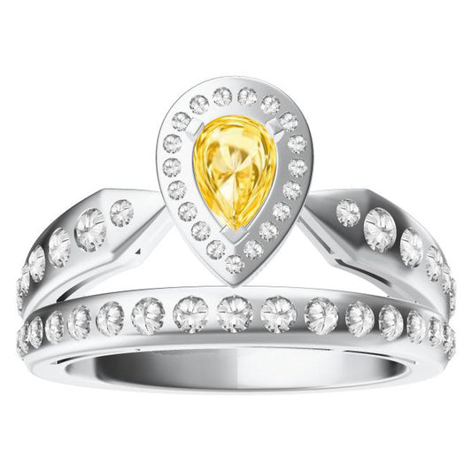 SM-298615 pear shaped ring