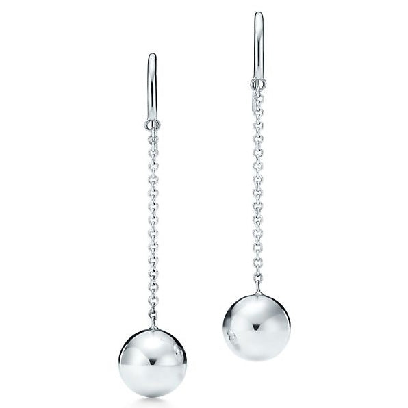 TIF55697427 light gold small ball ear hook
