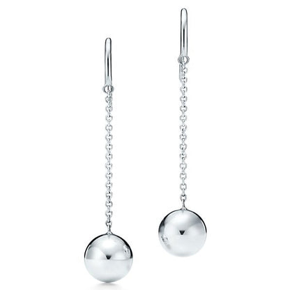 TIF55697427 light gold small ball ear hook