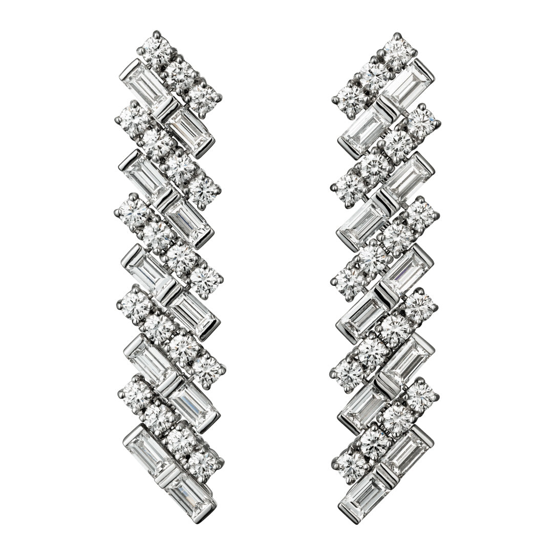 KDY-H8000215 long ladder square earrings