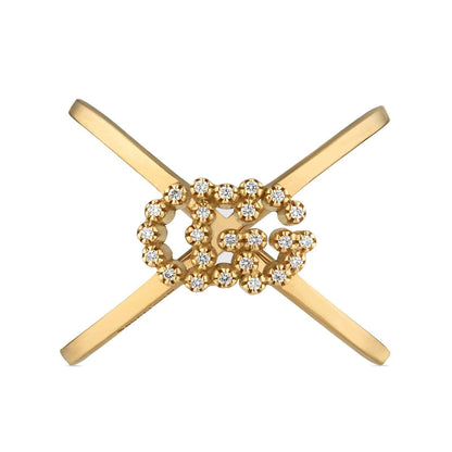 GC-582548 Cross Letter Ring
