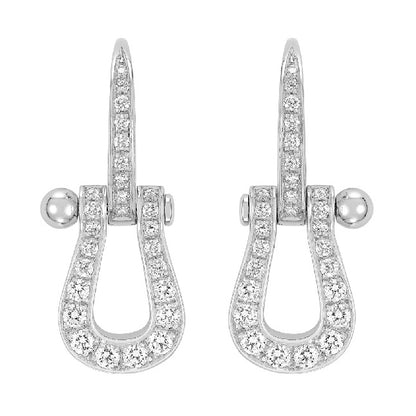 FLD-8B0305 horseshoe earrings