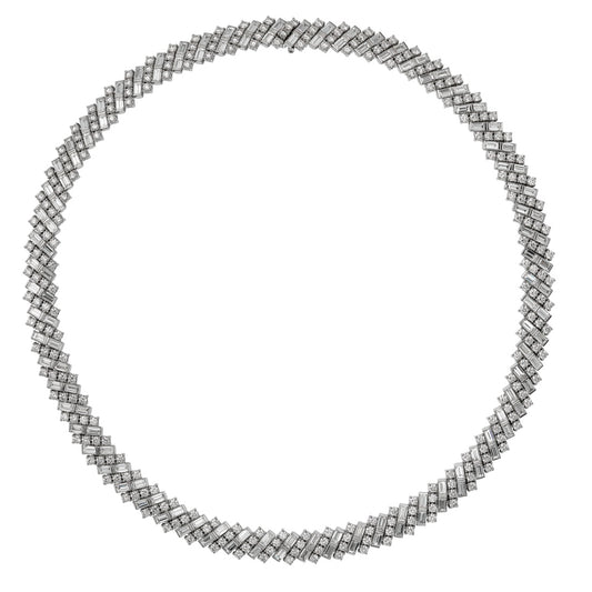 KDY-H7000130 long ladder square necklace