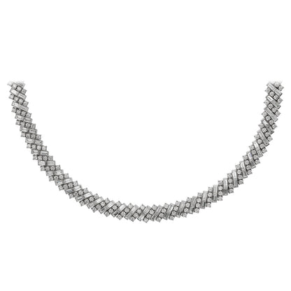 KDY-H7000130 long ladder square necklace