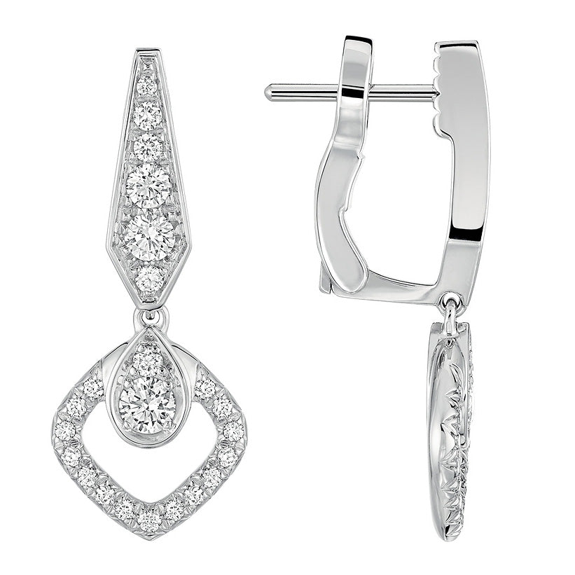 SM-082670 full diamond diamond earrings customer version