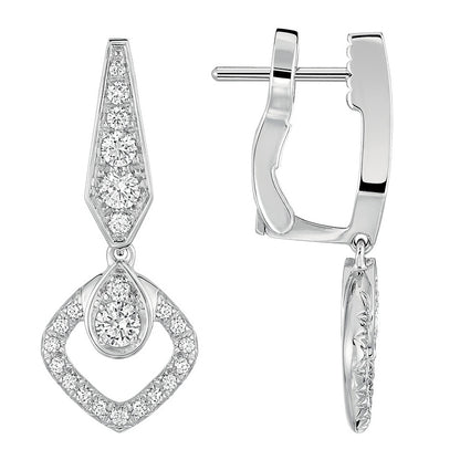 SM-082670 full diamond diamond earrings customer version