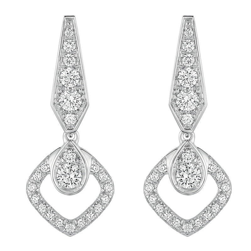 SM-082670 full diamond diamond earrings customer version