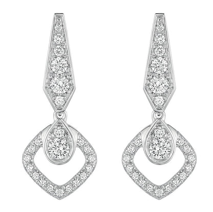 SM-082670 full diamond diamond earrings customer version