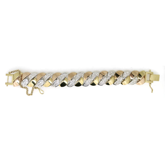 KDY-E6248630 watermelon-shaped half-diamond bracelet guest version