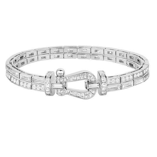 FLD-0J0003-6J0205, T square bracelet, horseshoe