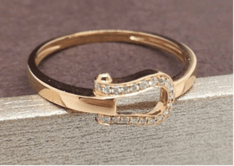 FLD-115182 Horseshoe U-shaped ring
