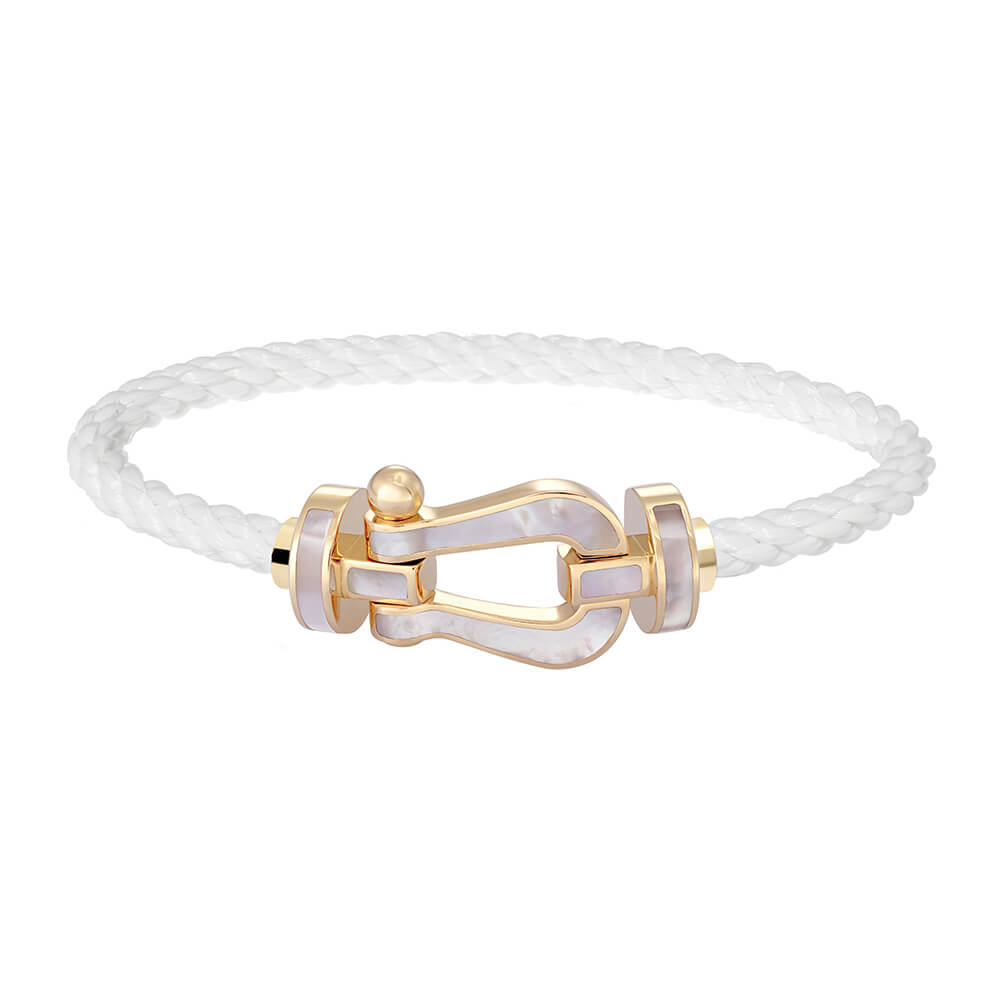 FLD-0B0092-6B0161 Horseshoe rope bracelet guest version