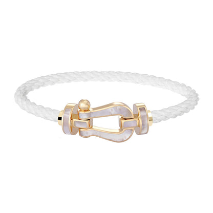 FLD-0B0092-6B0161 Horseshoe rope bracelet guest version