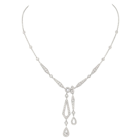 SM-081789 water drop chain necklace