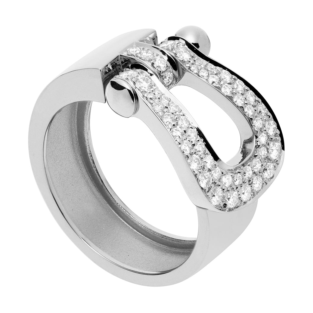 FLD-4B0351 Horseshoe style, large size, half inlaid