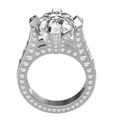 SM-174605 three card diamond ring