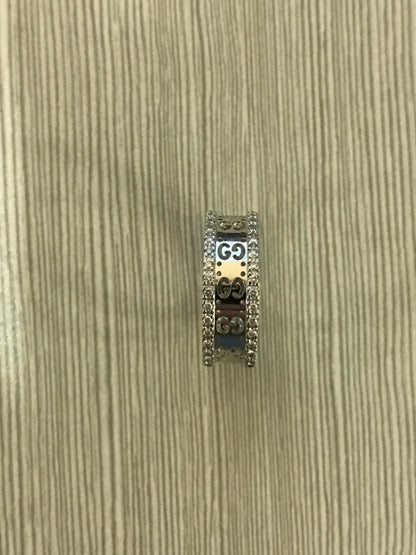 GC-326953宽7.2mm双G镂空凹形臂戒指客版