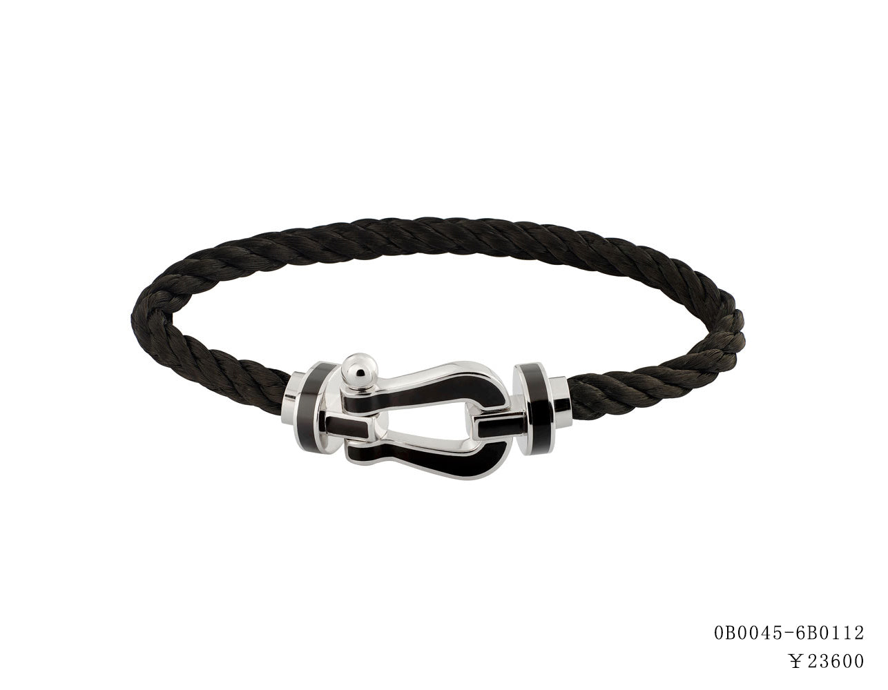 FLD-0B0045-6B0112 Large painted horseshoe bracelet guest version