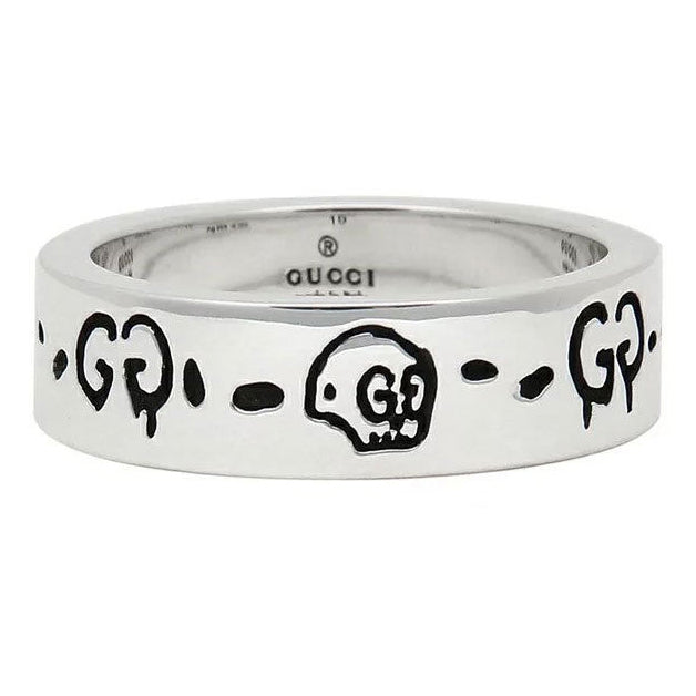 GC-477339宽6.2mm双G幽灵图案条戒