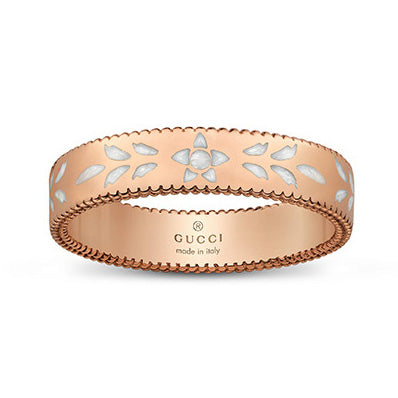 GC-434541 4mm wide pattern ceramic flat ring