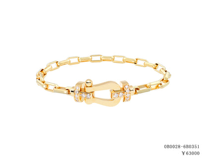 FLD-0B0030-6B0352 half-set large bracelet