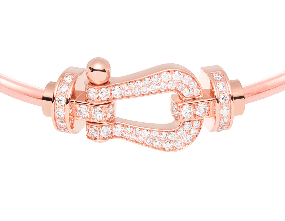 FLD-0B0050-6B0938 gold inlaid large hollow tube bracelet