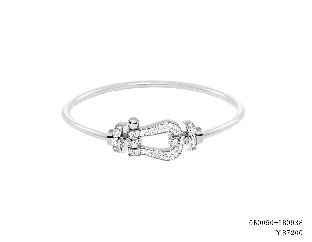 FLD-0B0050-6B0938 gold inlaid large hollow tube bracelet