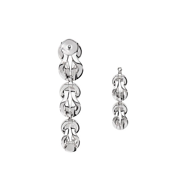 FLD-8J0266 detachable figure-eight twisted rope earrings
