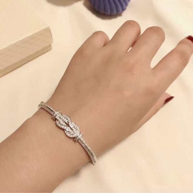 FLD-743414 hemp rope diamond bracelet